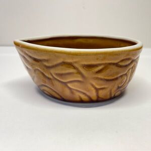 Vintage Ceramic Walnut Cookie Jar, Candy Dish Nut Bowl